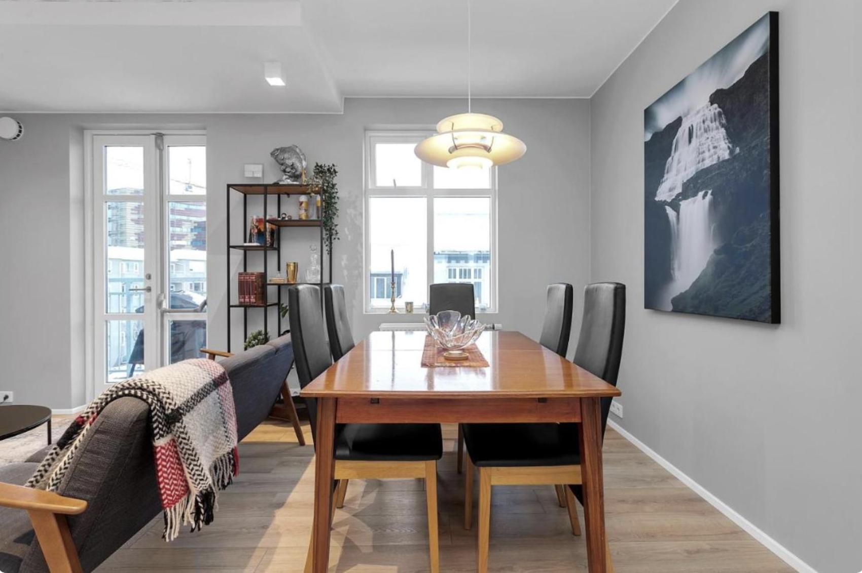 Cheerful Down Town Apartment 레이캬비크 외부 사진